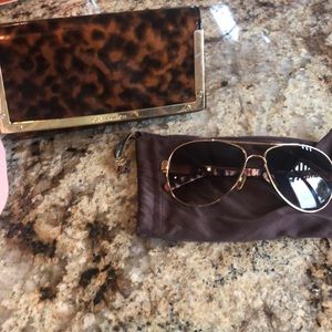 Tory Burch Aviator Sunglasses